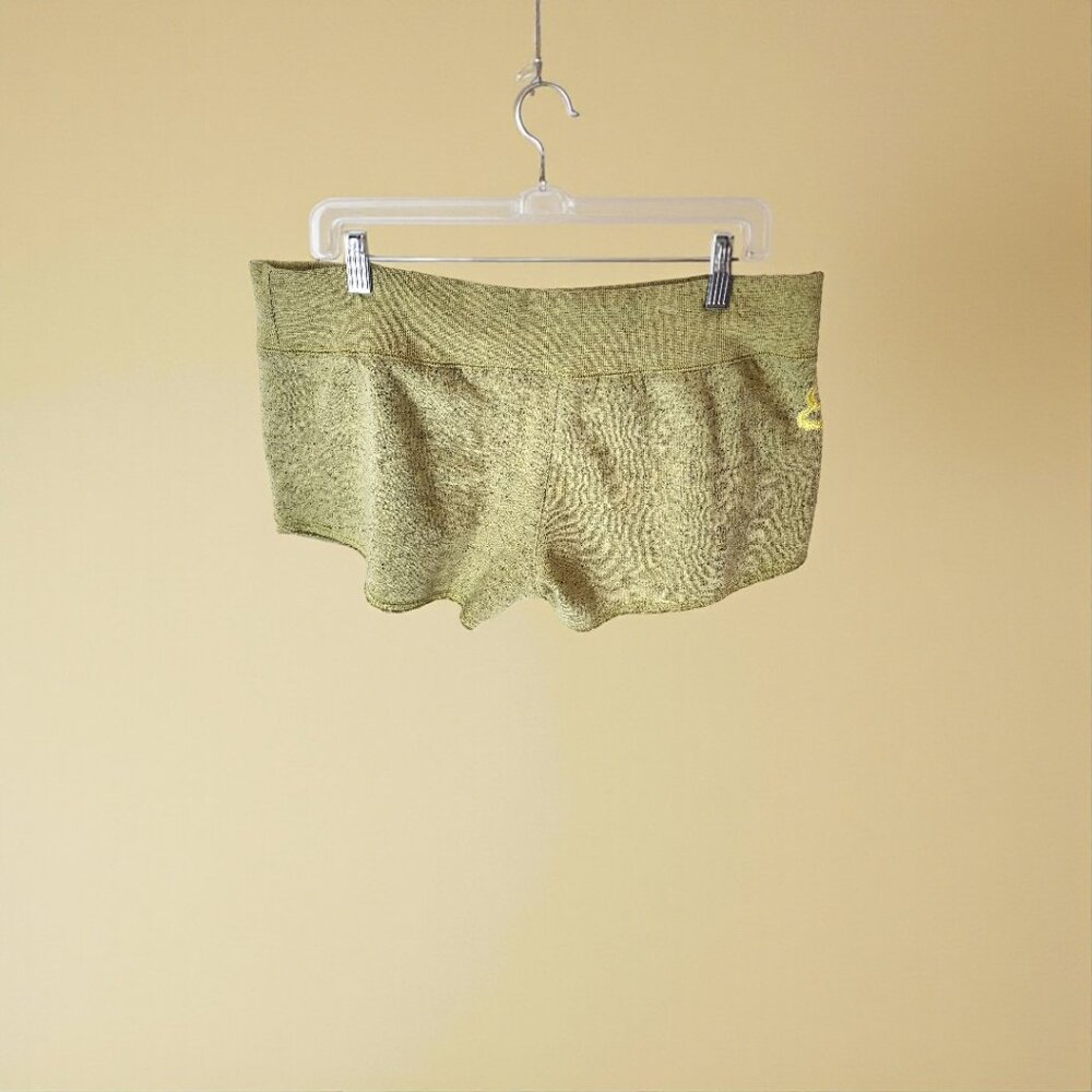 Fox Racing Lounge Shorts Women’s Medium – Soft Speckled Green Moto Style Logo - Picture 3 of 8